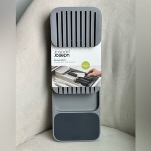 Joseph Joseph DrawerStore Gray Knife Organizer